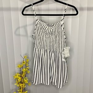 Crave Fame pinstripe camisole